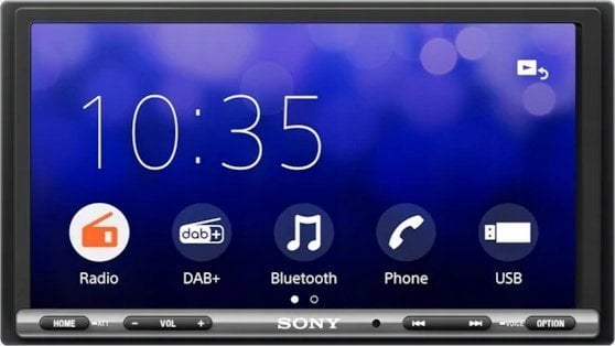Radio, CD, DVD player auto - Multimedia Player auto Sony XAVAX3250, Extra Bass, Bluetooth, Ecran 6,95 inch, WebLink Cast, Amplificator, 4 x 55W, Negru