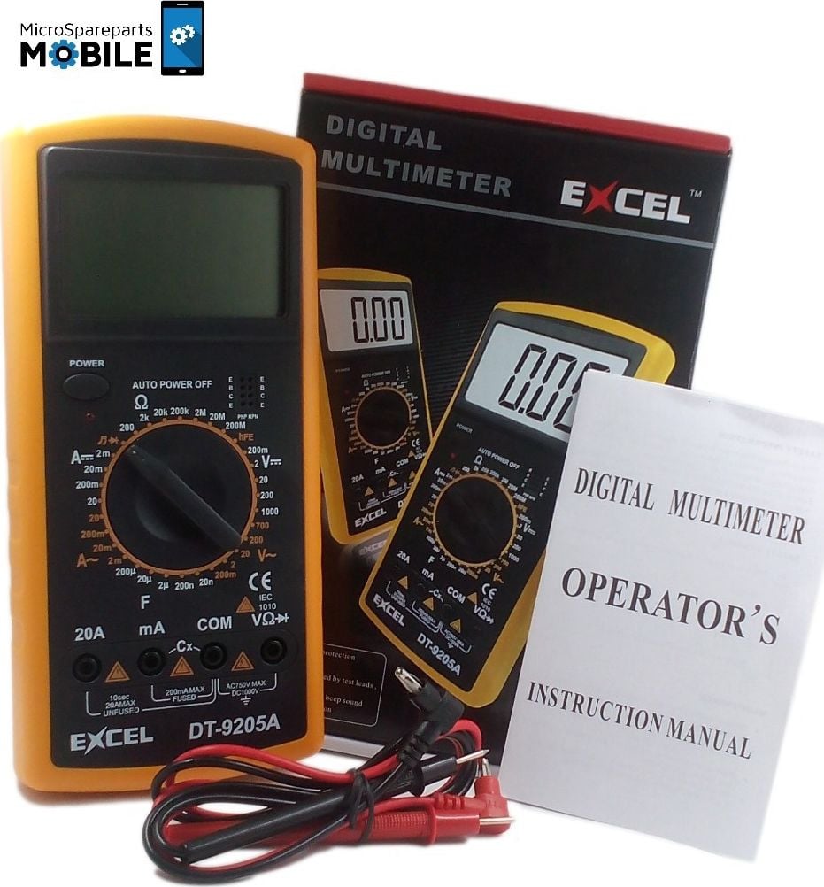 Multimetru digital mobil MicroSpareparts (MOBX-TOOLS-031)