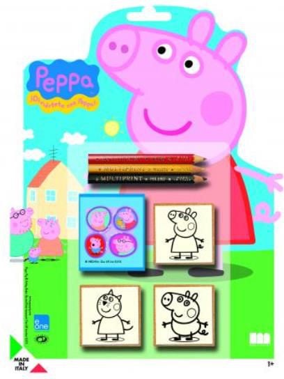 Ștampile multiprint Peppa Pig - 11875