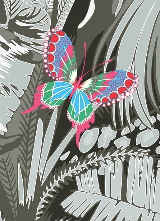 Museums &amp; Galleries Karnet B6 Butterfly z kopertą