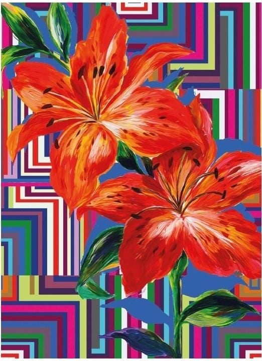Museums &amp; Galleries Karnet B6 z kopertą Floral Maze