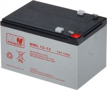 Baterie MW Power 12V/12AH-MWL