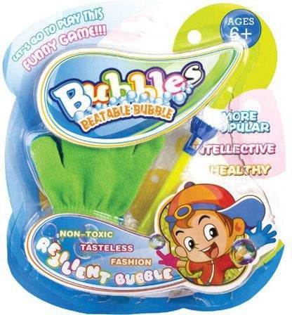 Set - Balonase de sapun magice + 2 Manusi Fun pentru a prinde bulele