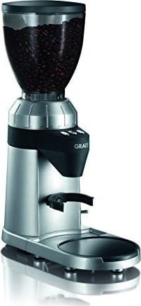 Rasnite - Rasnita profesionala automata de cafea Graef, CM900, 40 de grade de macinare, capacitate pana la 12 cesti, reglabil, recipient detasabil, motor cu viteza lenta pentru pastrarea aromelor, argintiu