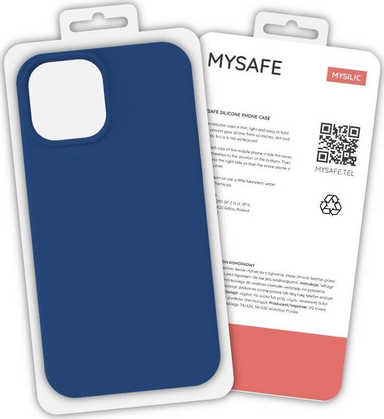 Mysafe CAZĂ SILICON MYSAFE SAMSUNG GALAXY S21 PLUS BLUE BOX