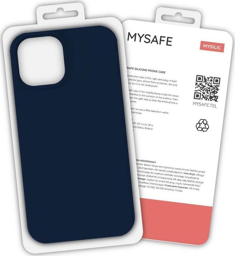 Mysafe CAZĂ SILICON MYSAFE IPHONE 11 PRO MAX BLUE BOX