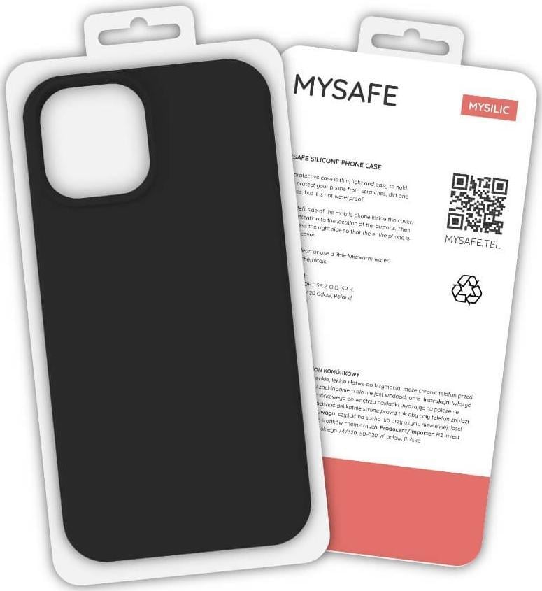 Mysafe CUTIA NEGRA IPHONE 11 PRO MAX MYSAFE SILICON