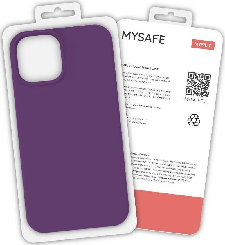 Mysafe CUTIE SILICON MYSAFE IPHONE 11 PRO PLUM BOX