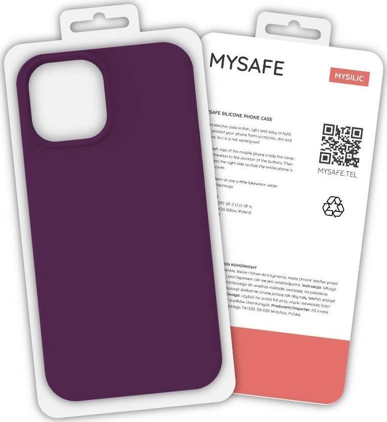 Mysafe CUTIE SILICON MYSAFE SAMSUNG GALAXY S21 ULTRA PLUM BOX