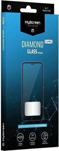 MyScreen Protector MS Diamond Glass Edge Lite FG iPhone 14 Pro Max 6,7` czarny/black Full Glue