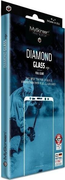 MyScreen Protector Sticlă călită MyScreen Diamond Glass Edge FG Apple iPhone 15 Pro Max negru/negru Lipici complet