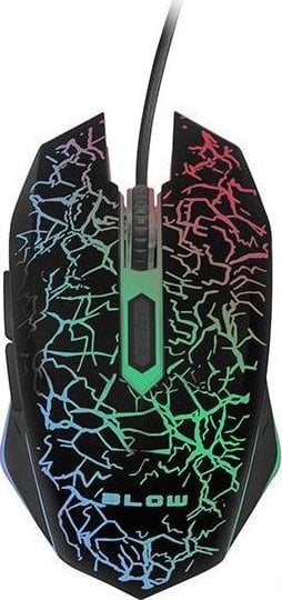 Mouse Blow Adrenaline Hurricane 84-051 #, Optic, 6 butoane, 2400 DPI, Negru