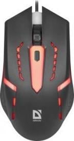 Mouse cu fir Usb Defender, 1200 DPI, Negru