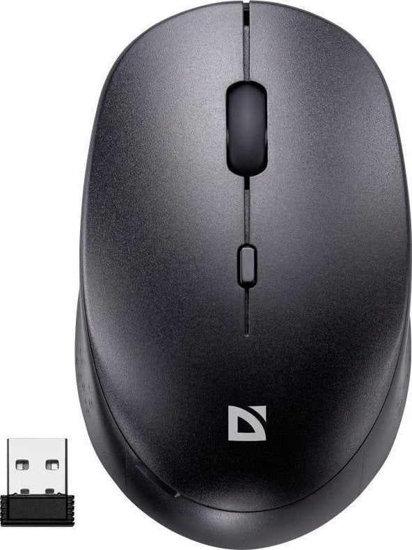 Mouse Defender Mouse fără fir Defender AURIS MB-027 optic fără clic silențios 1600 dpi negru