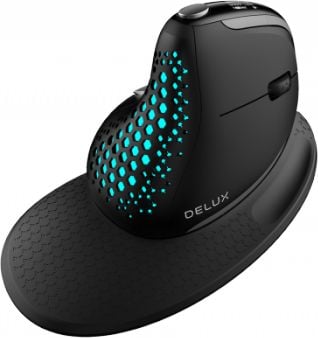 Mouse Deluxe M618XSD (M618XSD (negru))