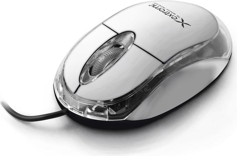 Mouse - Mouse ESPERANZA XM102W Camille, Optic, USB, 3 butoane, 1000 DPI, Alb