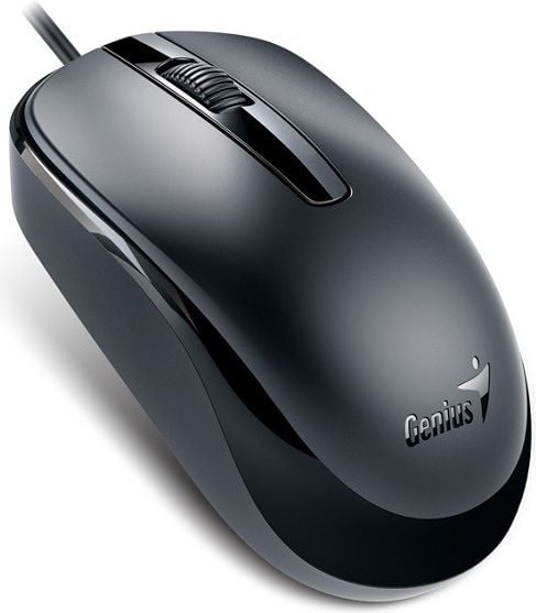 Mouse Genius DX-120 G5 31010105106, Optic, cu fir, USB, 3 butoane, 1200 DPI, Negru