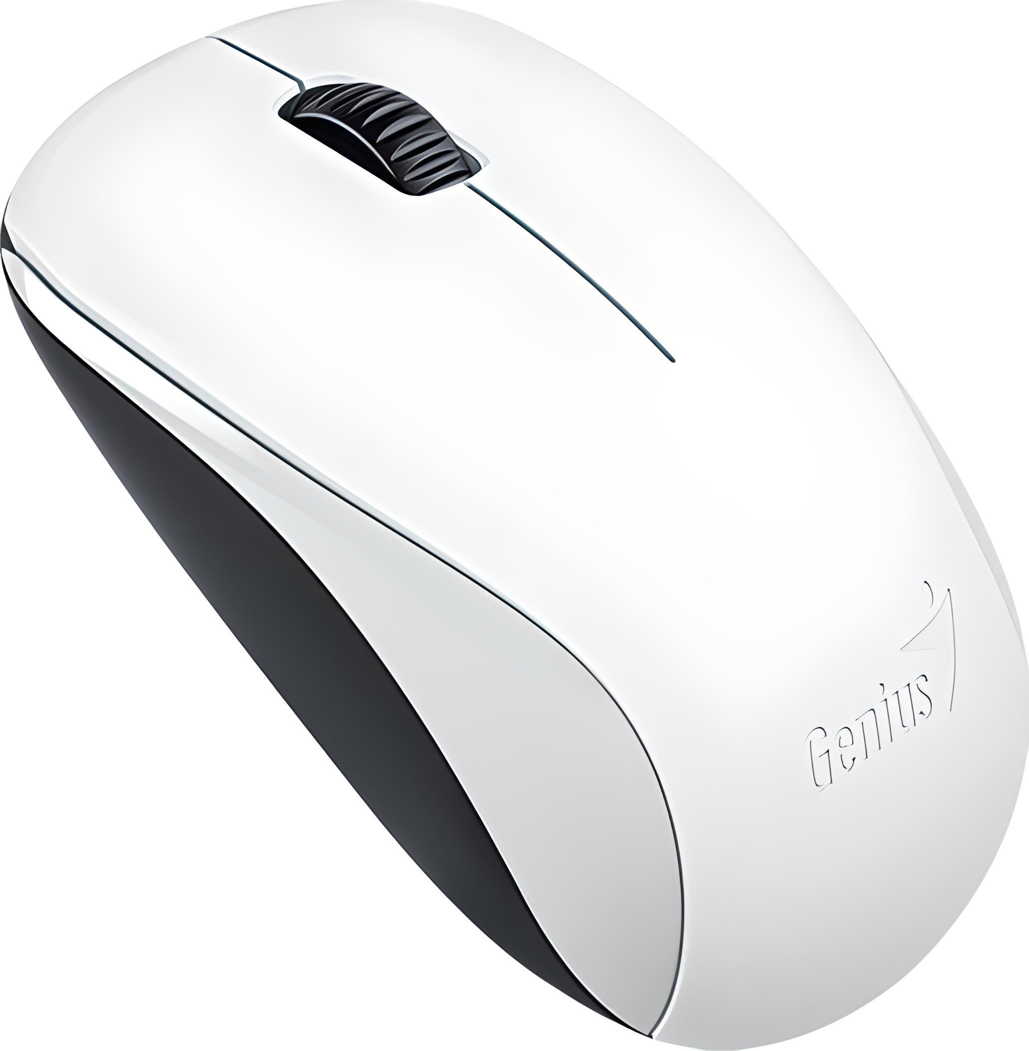 Mouse Genius Mouse Genius NX-7000, 1200 DPI, 2,4 [GHz], optic, 3 taste, USB fără fir, alb, 1 buc AA