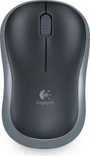 Mouse Logitech M185 Nano, N 910-002235, Optic, fara fir, USB, 1000 dpi, 2 butoane, Gri