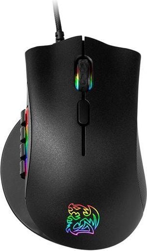 Mouse gaming TteSports Nemesis RGB Black, Optic