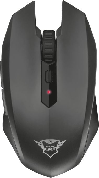 Mouse Gaming Trust GXT 115, Optic, Wireless, 2400 DPI, 6 butoane, Negru