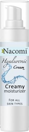 Crema de fata hidratanta cu acid hialuronic, Nacomi, 50 ml