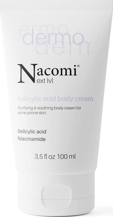 Nacomi Next Level Dermo - Cremă de corp cu acid salicilic și niacinamidă, 150 ml