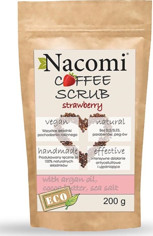 NACOMI_Coffee Cafea Scrub Scrub 200g căpșuni