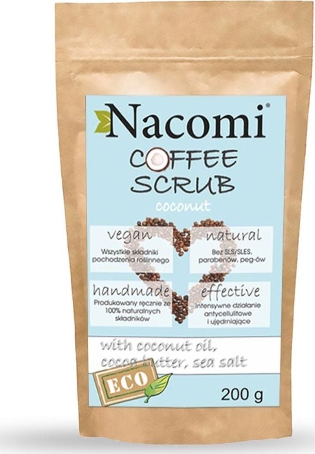 NACOMI_Coffee Cafea Scrub Scrub 200g nuca de cocos