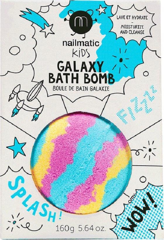 Nailmatic NAILMATIC_Kids Bath Bomb Bomba de baie Galaxy pentru copii 160g