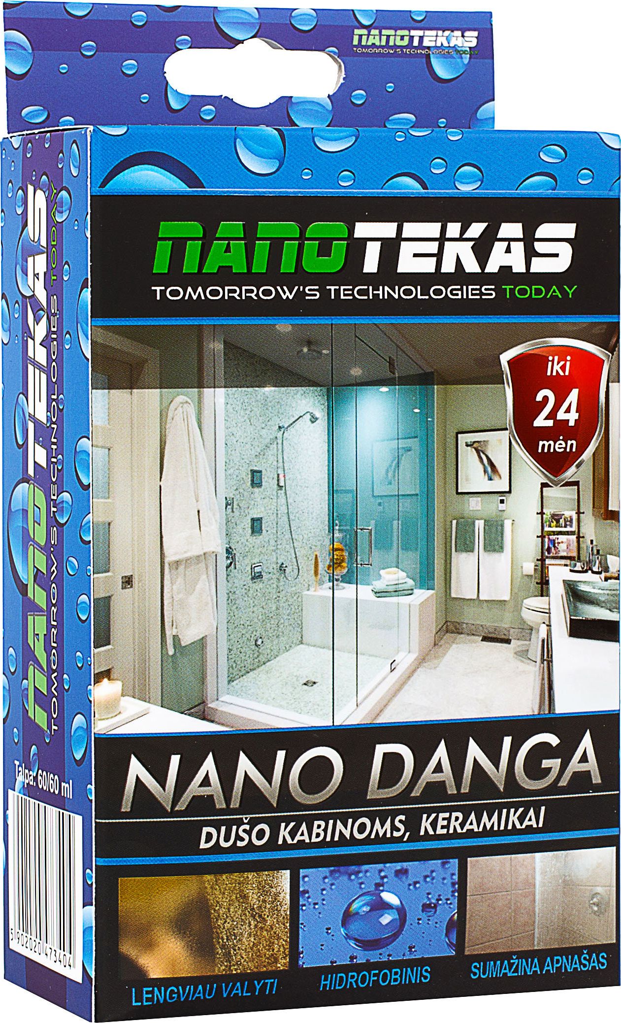 Nano Danga mult kabinoms, keramikai 60 / 60ml