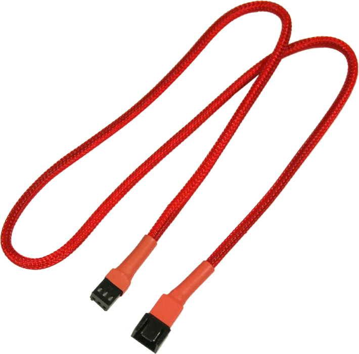 3 pini extensie molex de 60 cm, roșu (900300001)