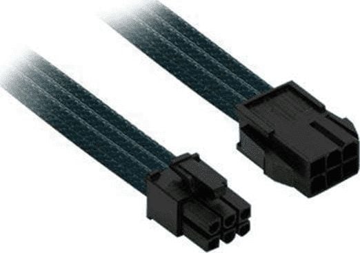 Cablu prelungitor Nanoxia cu 6 pini PCI-E 30cm, Verde