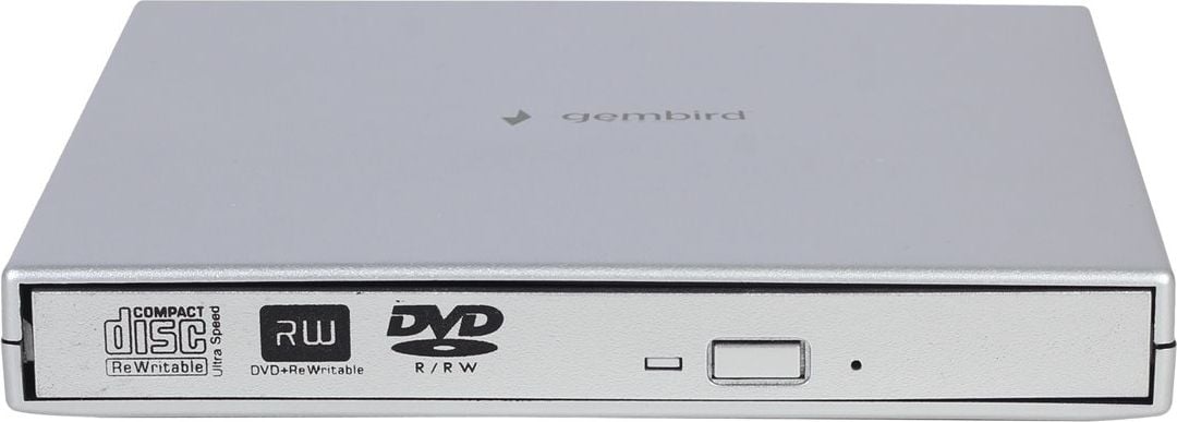 DVD-RW extern usb, Gembird DVD-USB-02-SV, argintiu