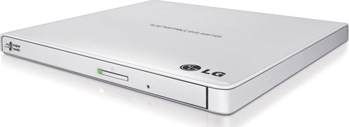 DVD Writer extern Hitachi-LG GP60NW60, Slim, Alb