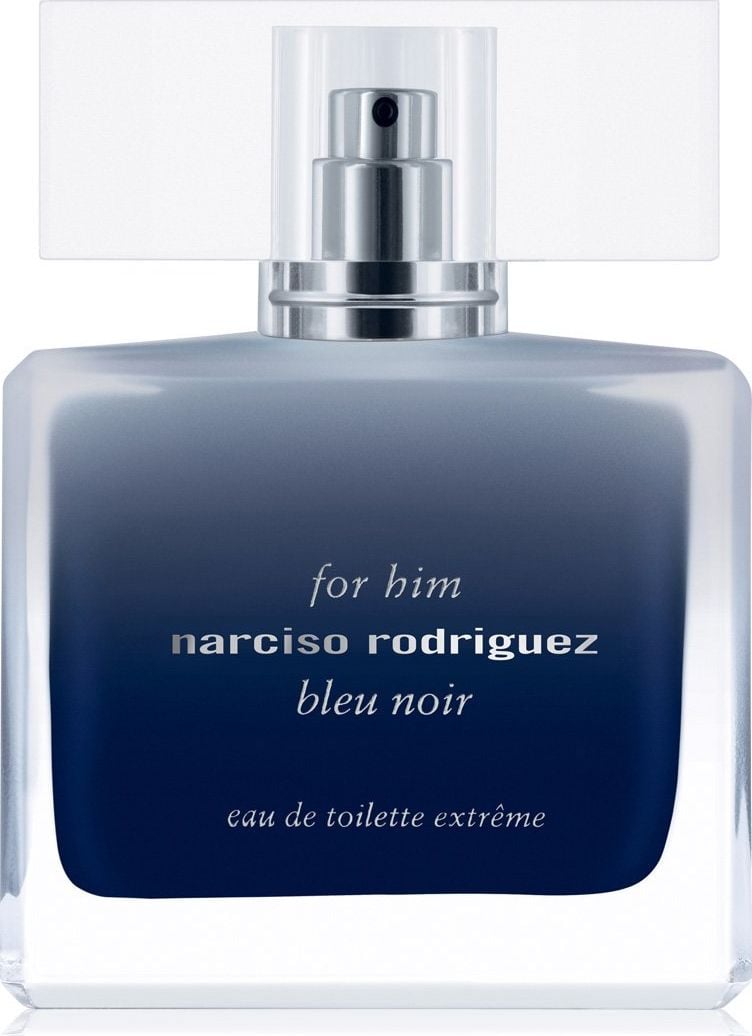 Narciso Rodriguez Bleu Noir Extreme EDT 50 ml în limba română este traducerea pentru parfumul Narciso Rodriguez Bleu Noir Extreme, cu un conținut de 50 de mililitri, provenit din Polonia.