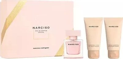 Narciso Rodriguez Narciso Rodriguez Narciso Cristal Edp 50ml + Lotiune de corp 50ml + Gel de dus 50ml