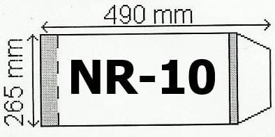 Husă de călătorie Narnia A4 reglabilă nr.10 (50 buc) (131651)