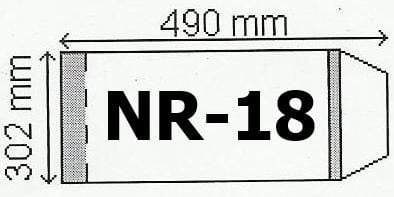 Husă de călătorie Narnia A4 reglabilă nr.18 (50 buc) (131633)