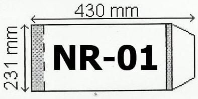 Husă de călătorie Narnia B5 reglabilă nr. 1 (25 buc) (131648)