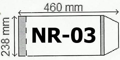 Husă de călătorie Narnia B5 reglabilă nr. 3 (25 buc) (131647)