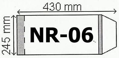 Husa de voiaj Narnia B5 reglabila nr.6 (50buc) (131637)