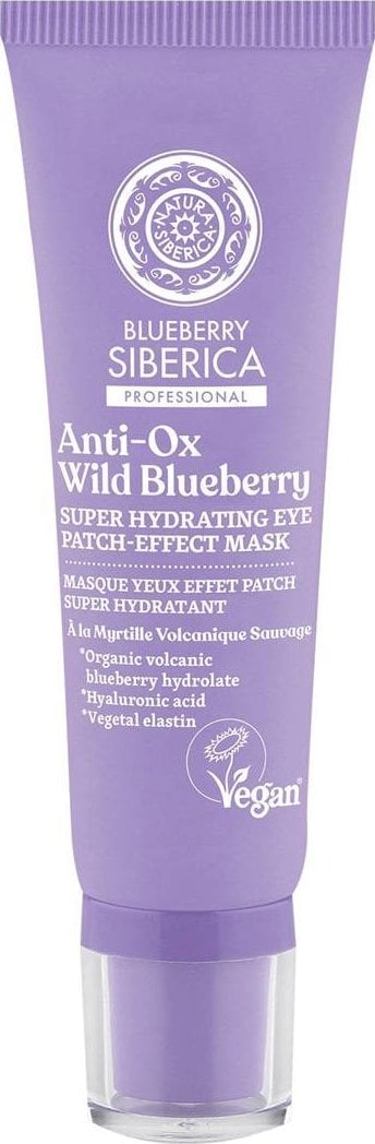 Natura Siberica BLUEBERRY SIBERICA Supernawilżająca maska pod oczy 30 ml