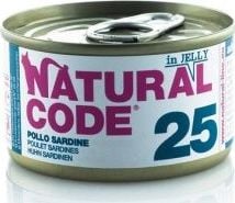 25 Conserve din carne de pui si sardine 85g gel