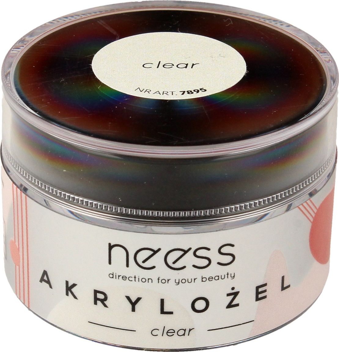 NEESS Gel acrilic pentru unghii Clear (7895) 15g