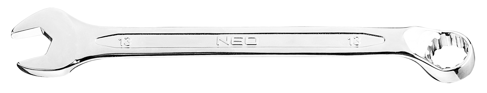 Neo Klucz płasko-oczkowy odgięty spline 15mm (09-465)