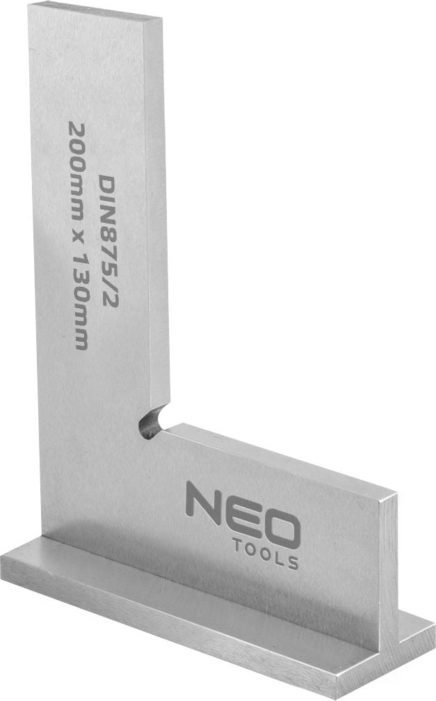 Neo Kątownik (Kątownik z podstawą, DIN875/2, 200x130mm)