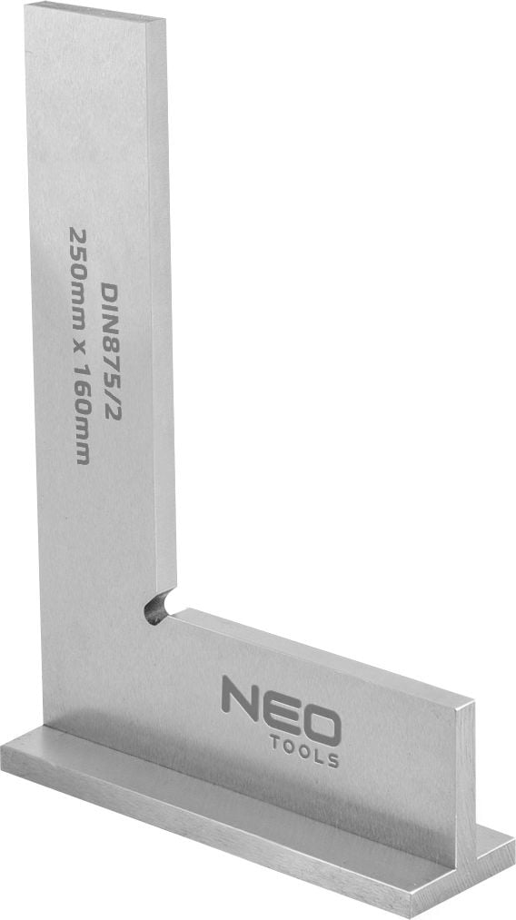 Neo Kątownik (Kątownik z podstawą, DIN875/2, 250x160mm)