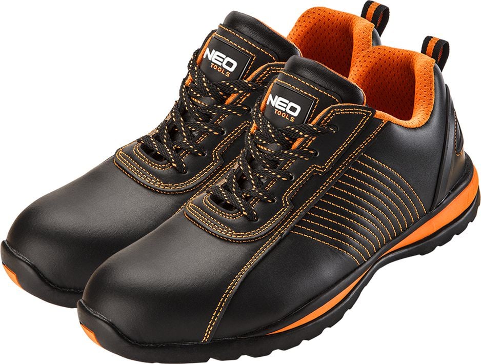 Pantofi de lucru din piele Neo cu vârf de oțel, mărimea 41 (82-102)