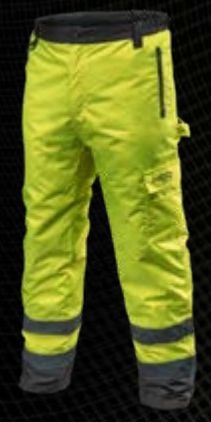 Neo Warning, pantaloni de lucru izolați, galbeni, mărimea XXXL (81-760-XXXL)